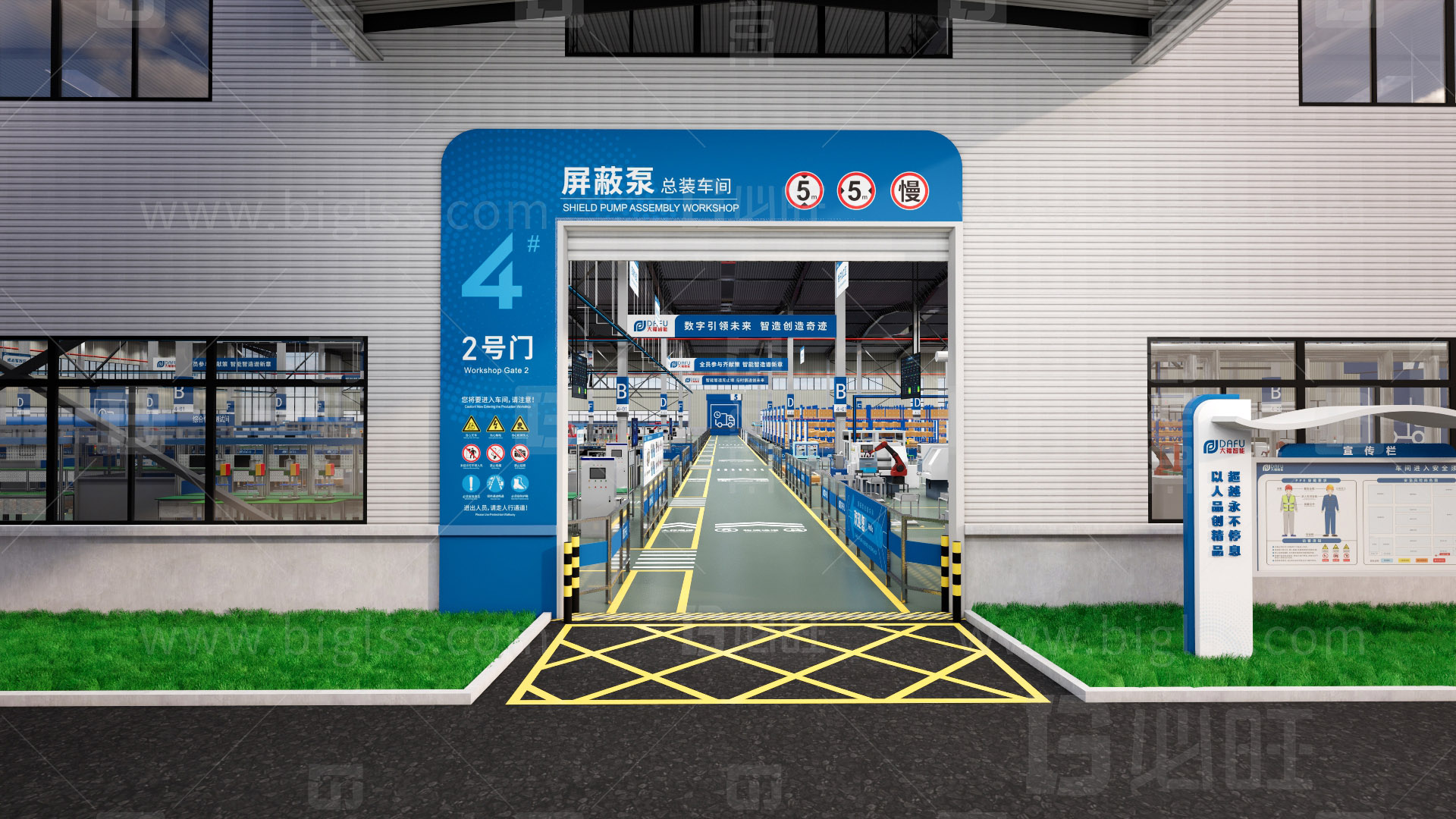 工廠目視化，車(chē)間目視化，目視化設(shè)計(jì)，空間設(shè)計(jì)